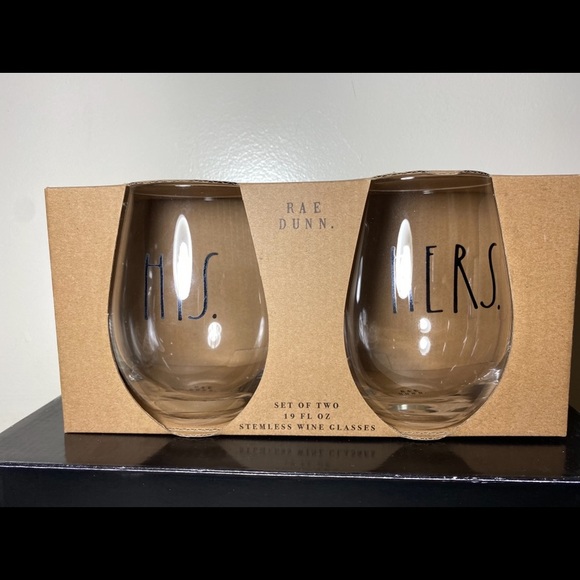 Rae Dunn Other - Rae Dunn Glasses NWT!